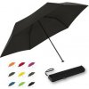Doppler ZERO flat uni simply black - skladací dáždnik