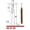 Proxxon Micromot Proxxon Tvrdokovová fréza 1,0mm 28758