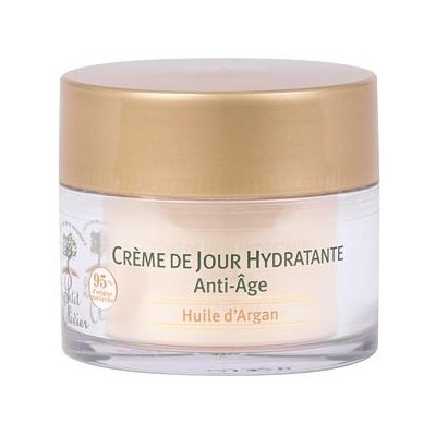 Le Petit Olivier Argan Oil Moisturizing Day Cream Anti-Aging hydratační denní pleťový krém proti stárnutí 50 ml pro ženy
