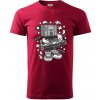 DJ meter - Klasické pánske tričko vyššej gramáže - XL ( Marlboro červená )