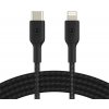 Belkin CAA004bt2MBK USB-C to Lightning, 2m, černý