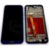 LCD displej Huawei P20 Lite a Dotykové sklo + rám - modrý
