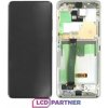 Samsung Galaxy S20 Ultra (SM-G988F),S20 Ultra 5G SM-G988B LCD displej + dotyková plocha + rám biela - originál GH82-22271C