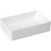 CERANO - Umývadlo keramické Lorena - na dosku - biela lesklá - 42x27 cm CER-403347