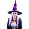 Klobúk čarodejnice s vlasmi – halloween 8590687185555
