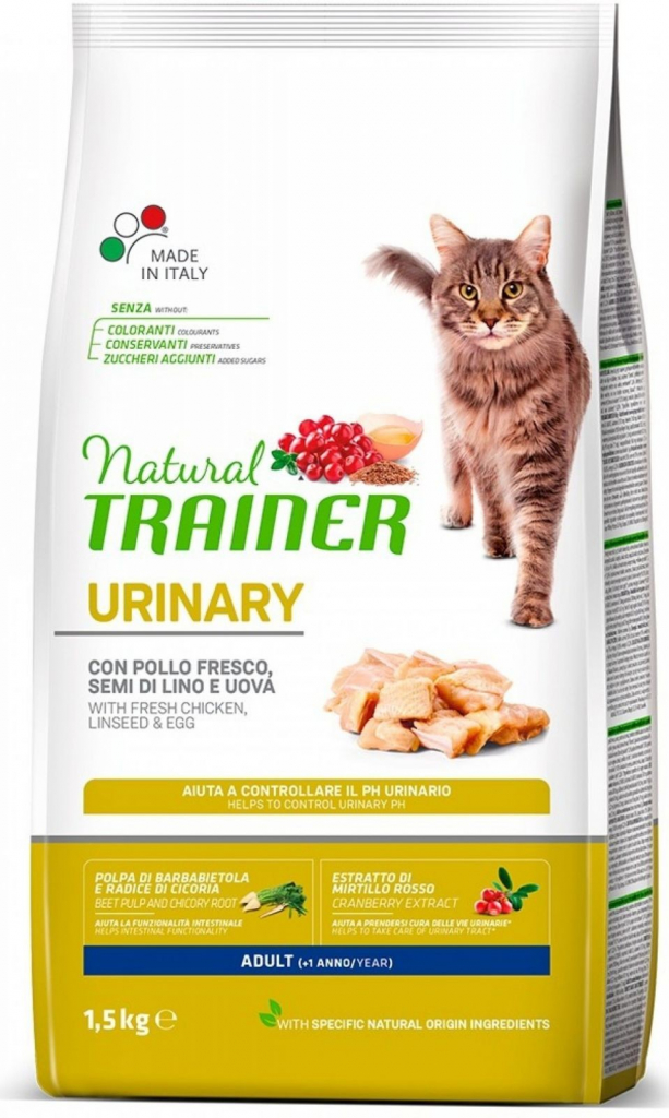 Trainer Natural Cat Urinary kuracie 1,5 kg