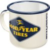 Donga Plechový hrnček - Good Year Tires 360 ml