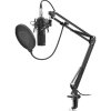 Streamovací mikrofon Genesis Radium 300,XLR, kardioidní polarizace, ohybné rameno, pop-filter (NGM-1695)