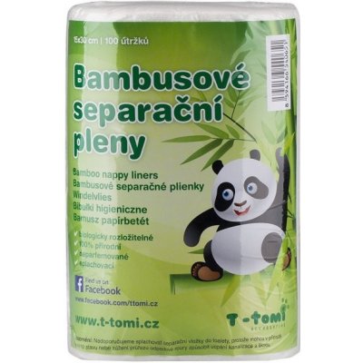 T-tomi Bambusové separačné plienky 2 x 100 ks od 15,4 € - Heureka.sk