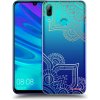 Picasee silikónový prehľadný obal pre Huawei P Smart 2019 - Kvetinový vzor