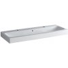 Geberit iCon - Umývadlo, 120x49 cm, s KeraTect, biela 124020600