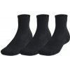Sada ponožiek Under Armour Unisex Tc 3Pk Qtr Veľkosť ponožiek: 42,5-47 / Farba: čierna