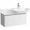 Laufen Spodná skrinka pod umývadlo 76,9 cm, biela lesklá H4030011102611
