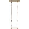 SwingKing Hojdačka so sedadlom, tvrdé drevo, 41,5 x 15 cm