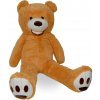 Aga4Kids medveď Svetlo hnedý s labkami 130 cm