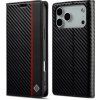 Puzdro pre iPhone 17 Pro LC.IMEEKE Carbon Vertical