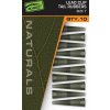 Fox Fishing Edges Naturals Size 7 Lead Clips Tail Rubbers