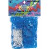 Rainbow Loom detské priesvitné gumičky 22093 svetlomodré