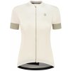 Dámsky cyklistický dres Rogelli MODESTA s krátkym rukávom, béžový