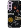 Picasee silikónový prehľadný obal pre Samsung Galaxy S23 5G - STICKERS x TAGS