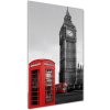Vertikálny foto obraz akryl do obývačky Big Ben Londýn 50x100 cm