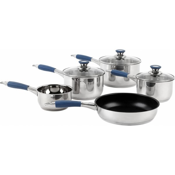 Sada riadu Russell Hobbs RH01179EU Opulence pan set blue 5 ks