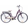 Fuzlu Mestský bicykel City S-1 fialová 28