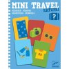DJECO Cestovná hra Mini Travel Katupri - Čo máš zbalené?