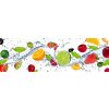 Behúň na stôl Ovocie TS-010 | 40 x 140 cm (Moderný obrus - 100% polyester)