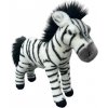 Plyšová zebra stojaca 30 cm