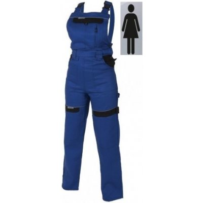 Ardon dámske monterkové nohavice na traky cool trend modro čierne