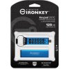 Kingston Ironkey Keypad 200C/128GB/USB 3.0/USB-C/Modrá IKKP200C/128GB