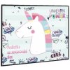 Podložka na zostavenie slov Unicorn Iconic