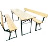 TENTino Profi pivný záhradný set 220x60 cm - STÔL + 2x LAVICA S OPERADLOM