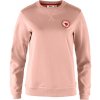 Dámska mikina Fjällräven Övik 1960 Logo Badge Sweater Chalk Rose XS