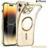 Silikónové púzdro Luxria Luxury MagSafe pre iPhone - Zlaté iPhone: 17 Pro
