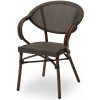 MXR stolička na terasu Kamil hnedá