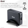 Club3D cestovní nabíječka 240W GaN technologie, 4xUSB-C, PPS + PD 3.1 Support