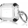 Puzdro Anti-drop case transparentno-čierne – Apple AirPods 3