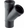 Odbočka Geberit Silent-PP 45°: d=110mm, d1=40mm – cena za ks
