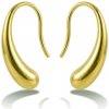 Victoria Walls Moderné pozlátené náušnice Gold Lavielle VWE260589G