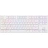 Genesis herná mechanická klávesnica THOR 404/RGB/Gateron Yellow Pro/Drôtová USB/US layout/Biela, NKG-2070