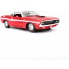 Maisto Dodge Challenger R T Coupe 1970 červená 1:24