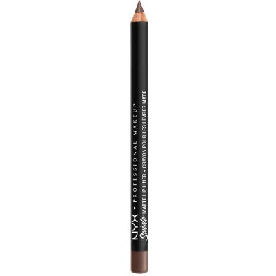 NYX Professional Makeup Suede Matte Lip Liner matná ceruzka na pery Brooklyn Thorn 1 g