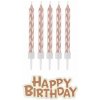 Godan Narodeninové sviečky - Happy Birthday 8 ks