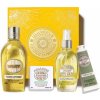 L’Occitane Almond L’Occitane Almond ošetrujúci sprchový olej 250 ml + L’Occitane Almond spevňujúci telový olej 100 ml + L’Occitane Almond hydratačný krém na ruky 30 ml + L’Occitane Almond tuhé mydlo 5