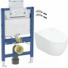 Súprava umývacia toaleta Geberit AquaClean 146.350.01.1, podomietková konštrukcia Geberit Duofix 111.003.00.2, 111.815.00.1