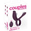 Couples Choice Multi-Function Couple's Vibrator Black