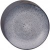 Orion Súprava keramických dezertných tanierov Glaze fialová 20,5 cm, 6 ks