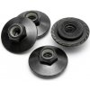 HPI Samojistící matice velkoplošná M5X8 mm černá 4 ks (HPIZ680)